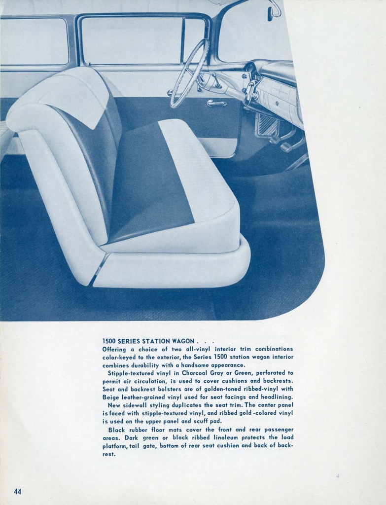 1956 Chevrolet Engineering Features Brochure Page 47